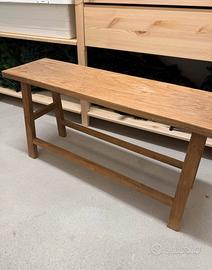 Panca in legno di olmo Zara home