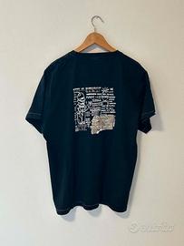Maglia nera da uomo a maniche corte LEE
