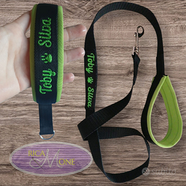 Guinzaglio e collare personalizzati