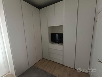 Armadio 6 ante e cassettiera