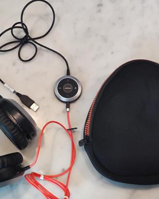 Jabra Evolve  80 MS Wired Stereo Over Ear Headset 