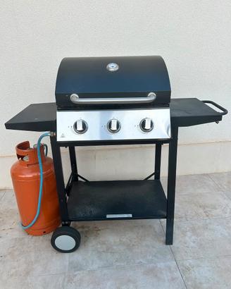 Barbecue a gas