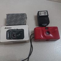 fotocamera vintage SP-500  con flash