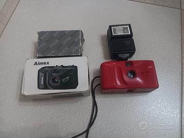 fotocamera vintage SP-500  con flash