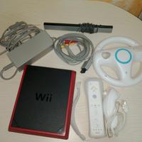 Nintendo Wii mini rossa e nera 