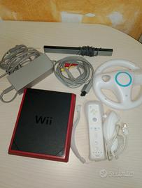 Nintendo Wii mini rossa e nera 