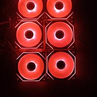 bianco RGB FAN 120mm6x 4pin + controller RGB 