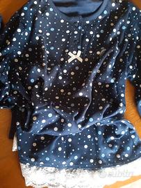 Pigiama donna cotone caldo tg s