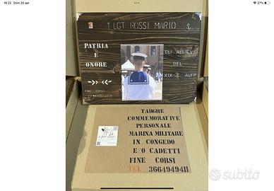 Crest personalizzabile accademia navale