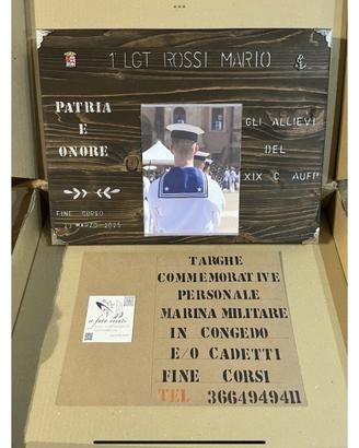 Crest personalizzabile accademia navale