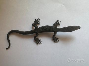 Lucertola augurale in ferro battuto a mano