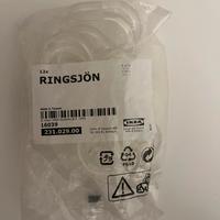 10x IKEA RINGSJON anelli per tenda doccia