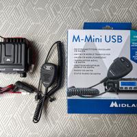 CB Midland M-Mini USB + Antenna vetro RV65