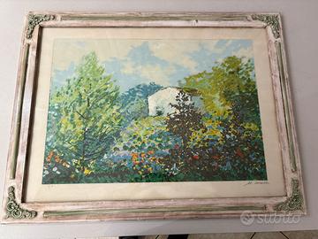 Litografia Michele Cascella