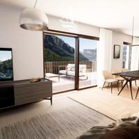 Montagna-Gleno: quadrilocale con vista panoramica