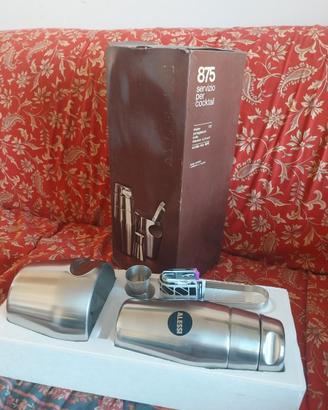 Iconico servizio cocktail ALESSI 875, anni '70