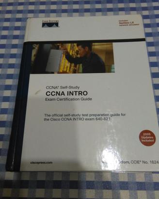 Libro Cisco CCNA INTRO 640-821 CD in Inglese NUOVO