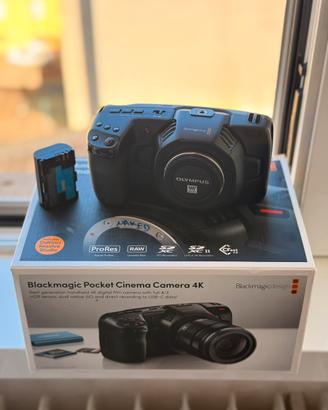 Blackmagic Pocket Cinema Camera 4k