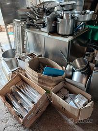 Pentole posate cucina