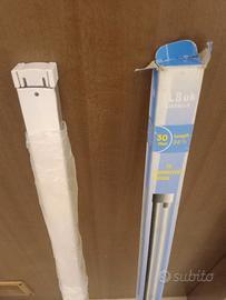 Supporto Plafoniera 1 tubo T8