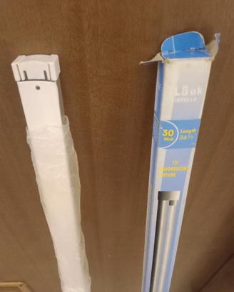 Supporto Plafoniera 1 tubo T8
