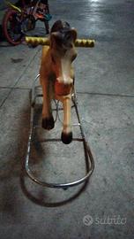 cavallo a dondolo anni 50/60