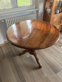 Tavolo rotondo a vela fine 800