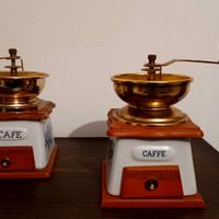 2 Macina caffè Ceramica e ottone