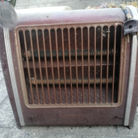 Stufetta Rowenta elettrica Vintage rossa
