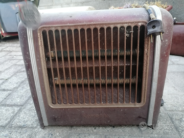 Stufetta Rowenta elettrica Vintage rossa