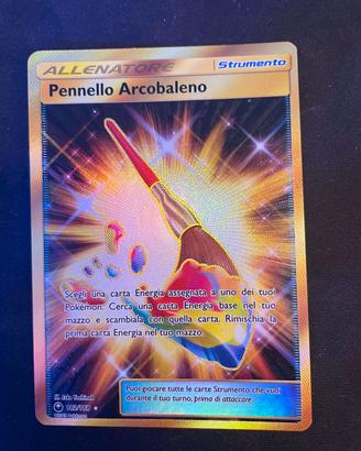 carta pokemon pennello arcobaleno 