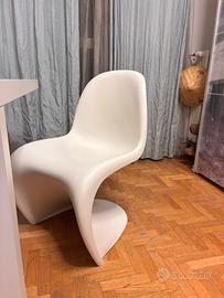Sedia Panton Chair Vitra originale Verner Panton