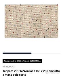 Tappeto cameretta NUOVO