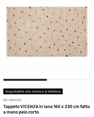 Tappeto cameretta NUOVO