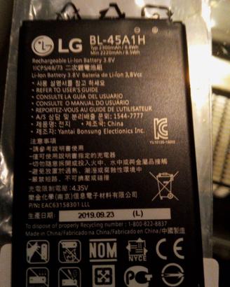BATTERIA ORIGINALE LG K10 K420N Nuova