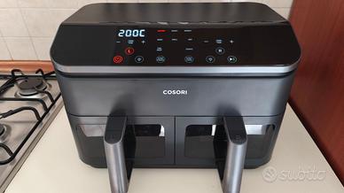 Friggitrice ad aria Cosori 8 in 1 doppio cestello