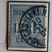 Regno 1903- segnatasse usato 100 lire