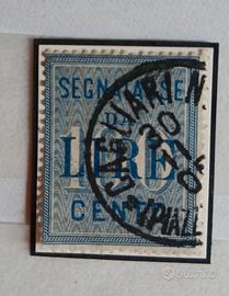 Regno 1903- segnatasse usato 100 lire