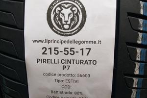 2 GOMME 215 55 17 PIRELLI A56603