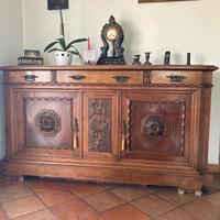 Servante Credenza Fiorentina Noce