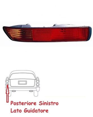 FARO FANALE FANALINO POSTERIORE SX PER PAJERO DID 