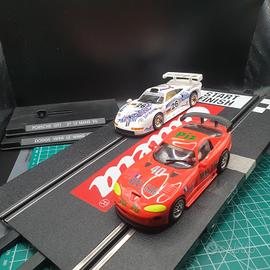 slot cars 1/32 Fly Dodge Porsche