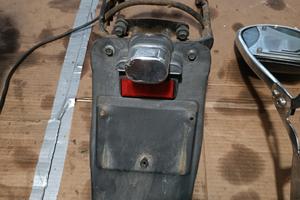 telaietto e porta targa Honda shadow