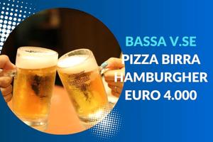 Birreria, pizzeria, hamburgheria, bar,carne 6n