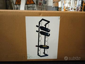 Porta bottiglie metallo