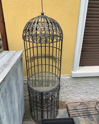 Porta Bottiglie in Ferro Battuto