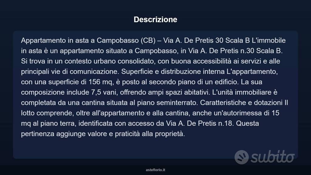 Appartamento – Campobasso - Vista 5