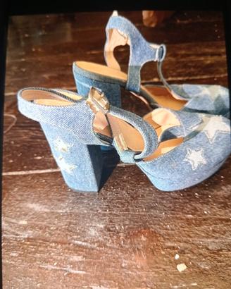 tacchi in denim 38