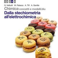 Chimica concetti e modelli blu dalla stechiometria