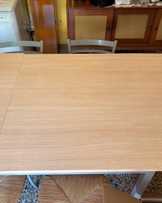 Tavolo allungabile con sedie ikea